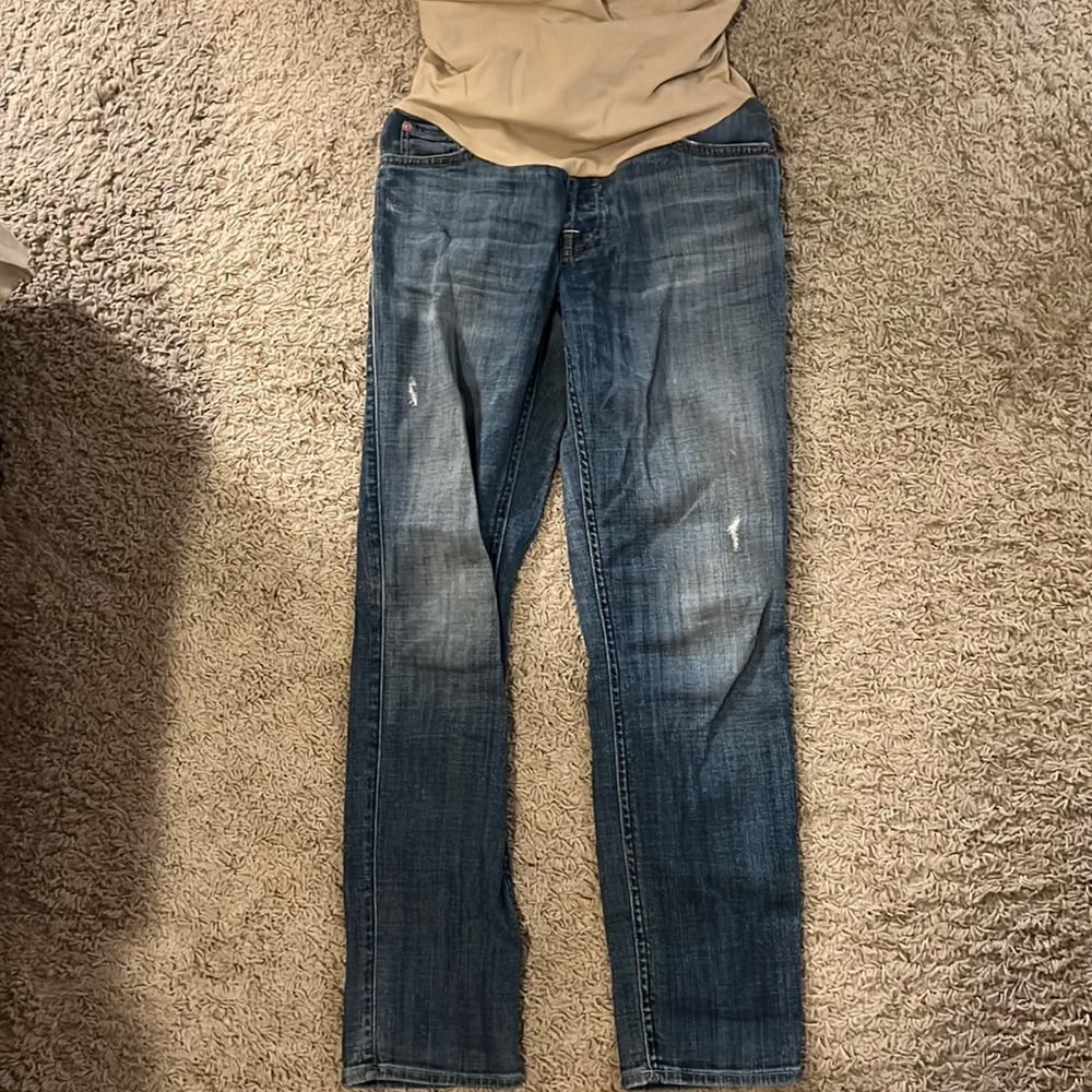 7 for all mankind maternity jeans